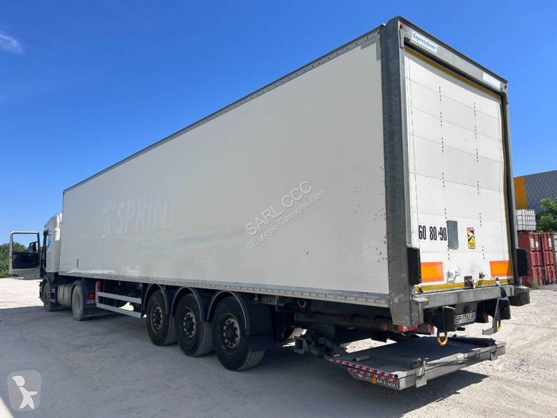 Semi remorque Fruehauf EP-176-LR essieu...