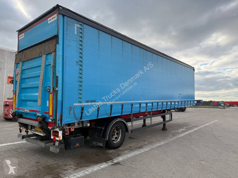 Kel-Berg 1 axle Curtainsider / Planenauflieger...