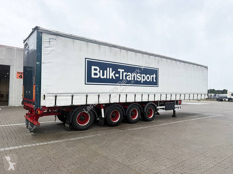 Návěs  4 axle Curtainsider / Planenauflieger