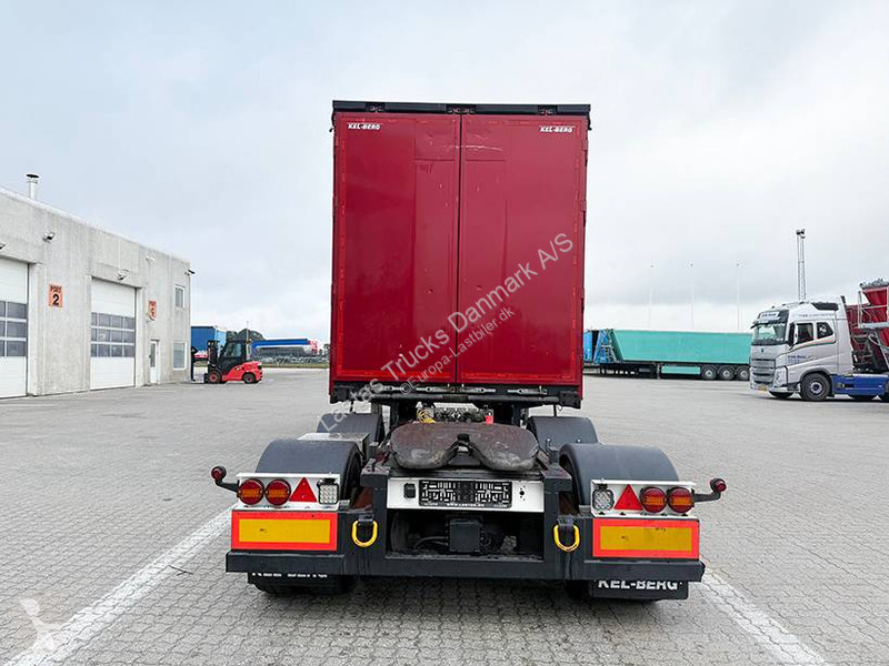 Kel-Berg 2 axle Link Curtain trailer /...