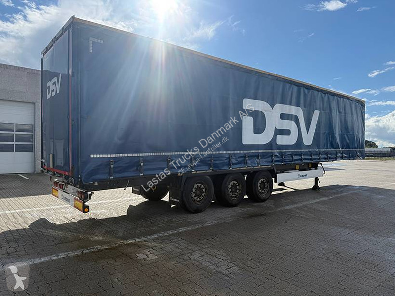 Oplegger Krone Curtainsider / Planenauflieger