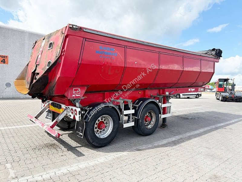 Oplegger  Asphalt tipper trailer / Stahlmulde...