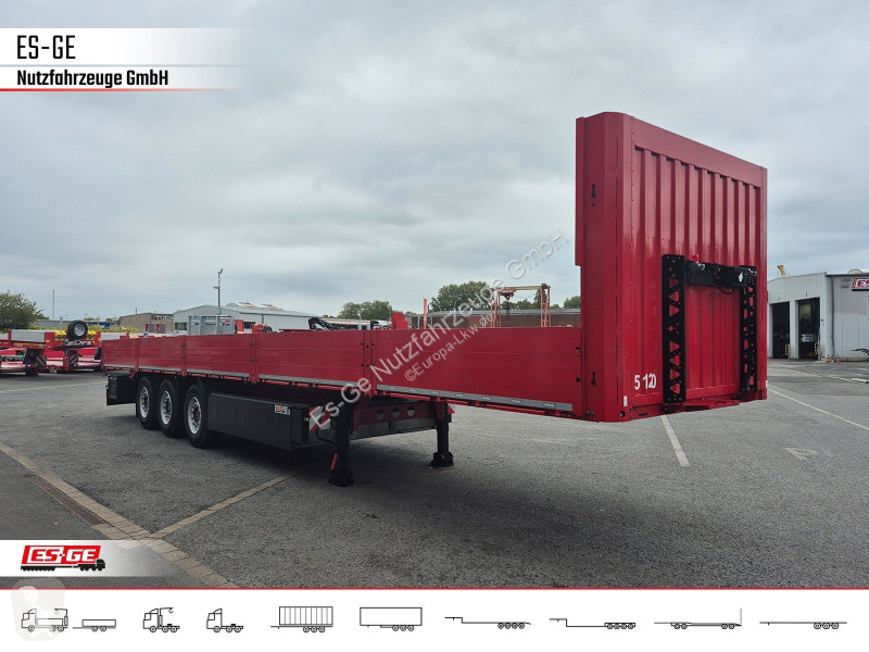 Návěs Kögel Multi Chassis, verstärkt, Bordwände
