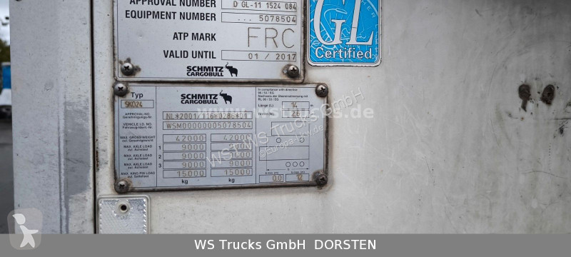 Semirremolque Schmitz Cargobull 24...
