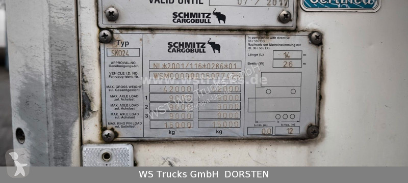 Semirremolque Schmitz Cargobull Kühlauflieger...