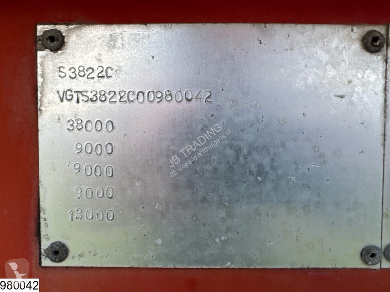 Semirremolque Asca Container 20 ft
