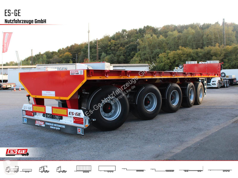 Semirremolque ES-GE 5-Achs-Ballastauflieger