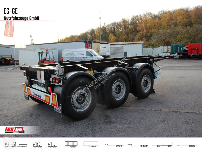 Semirremolque Krone 3-Achs-Containerchassis...