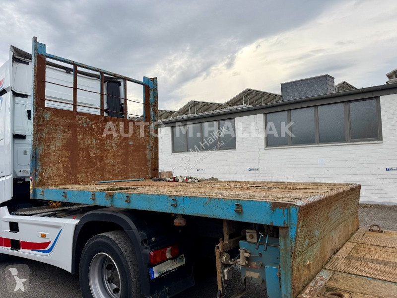 Semitrailer Kaiser Tieflader 45 t Hydr. Rampen...