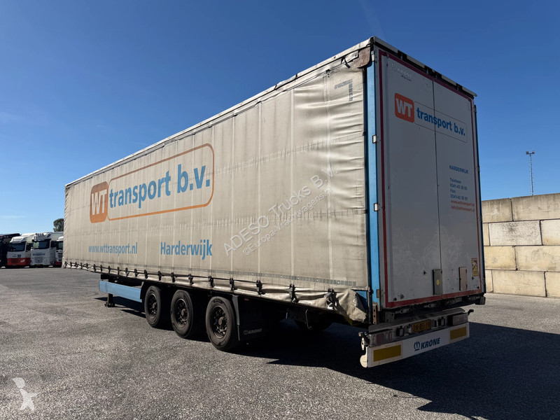 Semitrailer Krone N/A  Mega, Lift roof, Lift axle