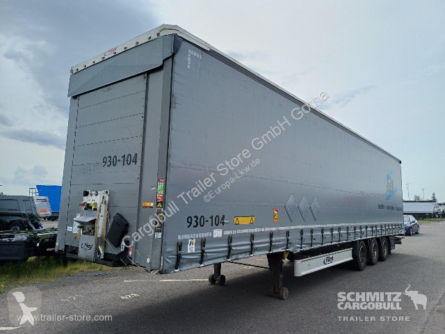 نصف مقطورة Fliegl Curtainsider Mega Getränke