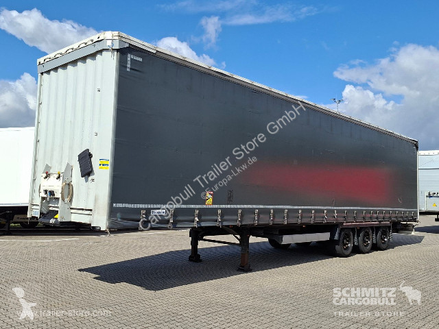 Semitrailer Krone Curtainsider Mega