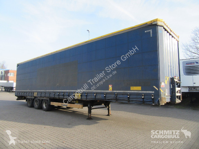 Semitrailer Krone Curtainsider Mega