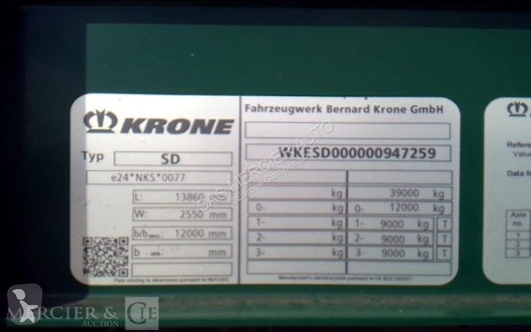 Полуприцеп Krone n/c