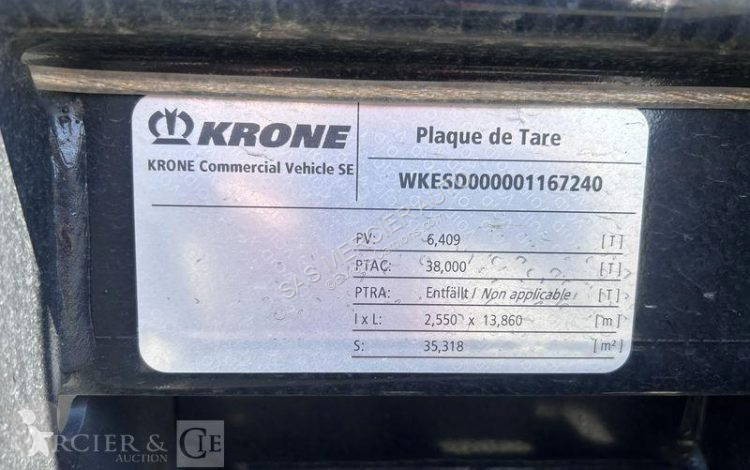 Semi remorque Krone