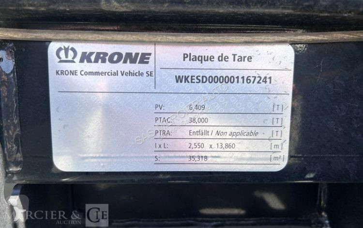 Semi remorque Krone