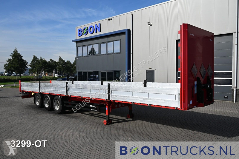 Kögel SN 24 FLATBED | HARDWOOD FLOOR * ALU...