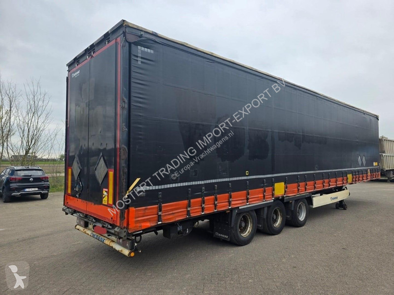 Oplegger Krone BPW - DRUM 3-axle curtain-sided...