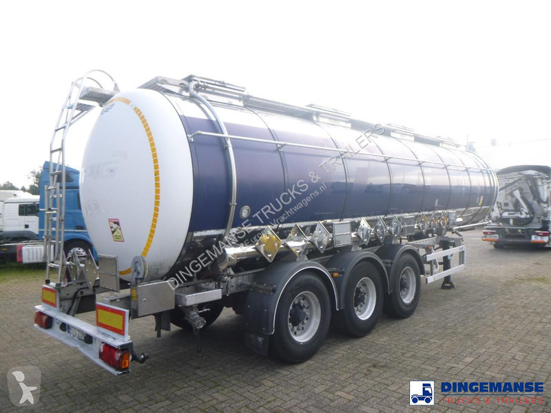LAG Chemical tank inox L4BH 32.5 m3 / 3 comp...