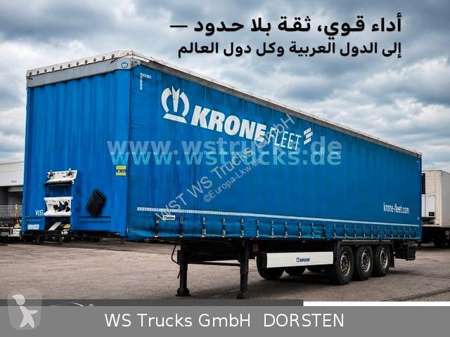 نصف مقطورة Krone 27 Planauflieger mit Edscha |...