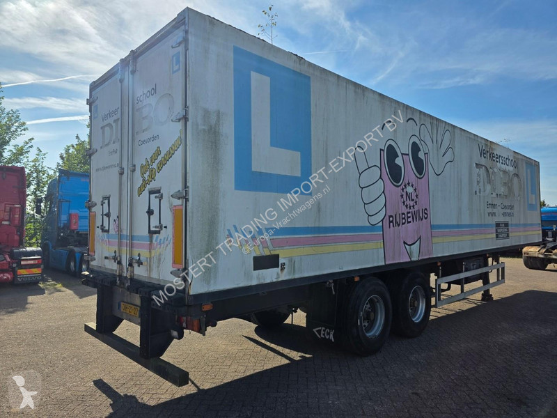 نصف مقطورة Ever BPW - Drum 2-axle enclosed box...