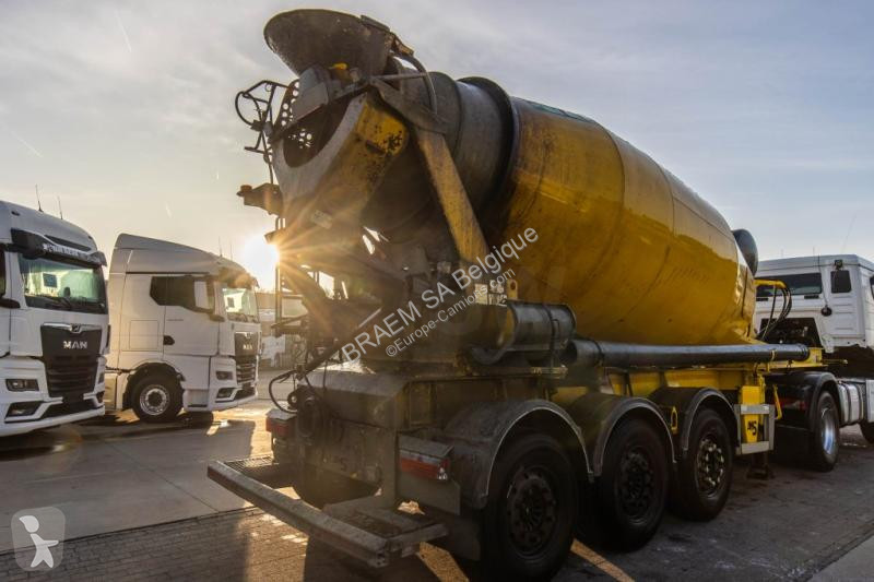 MOL  BETONMIXER 12M3 semi-trailer