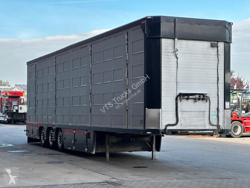 نصف مقطورة Menke SA 39 4.Stock Hubdach Ladelift...