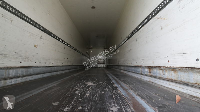 Van Hool 3 axle closed box trailer semi-trailer