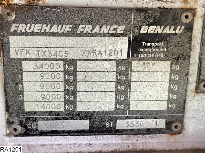 Fruehauf open laadbak semi-trailer