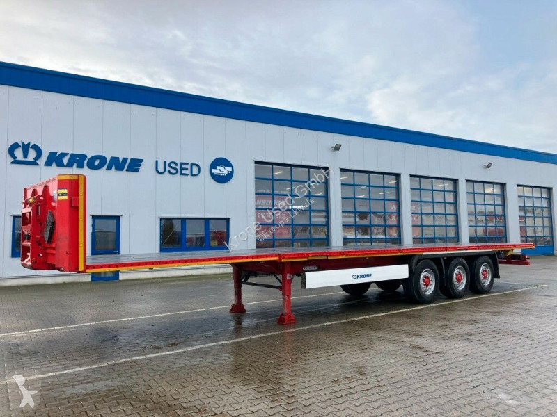 Krone Plateau  27 eLBP4-C semi-trailer