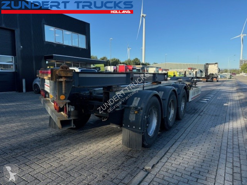 Renders 3 AS MULTI CONTAINER CHASSIS, LIFT AXLE...