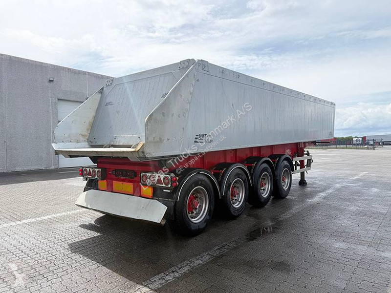 4 axle Tipper / Alukastenmulde Kipper semi-trailer