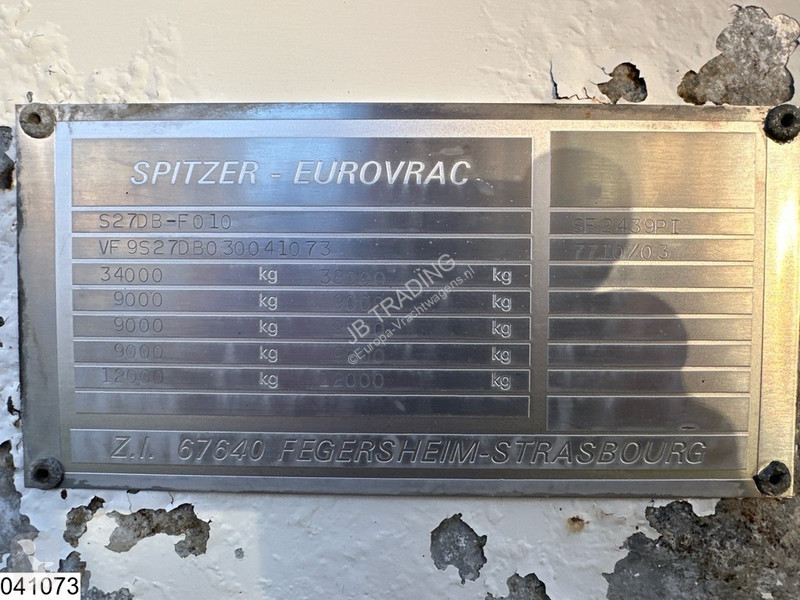 Spitzer Silo 39.000 Lter, 1 Comp. semi-trailer