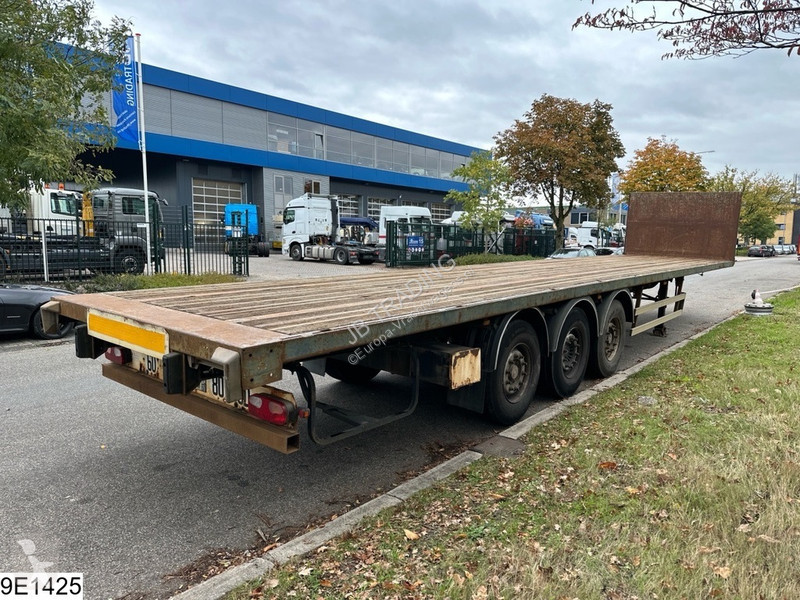 Fruehauf open laadbak Lifting axle semi-trailer