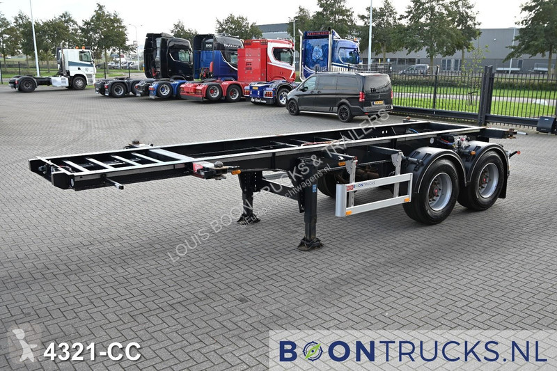 Sættevogn Pacton ET4 | 20ft * 2810KG * SAF/DRUM...