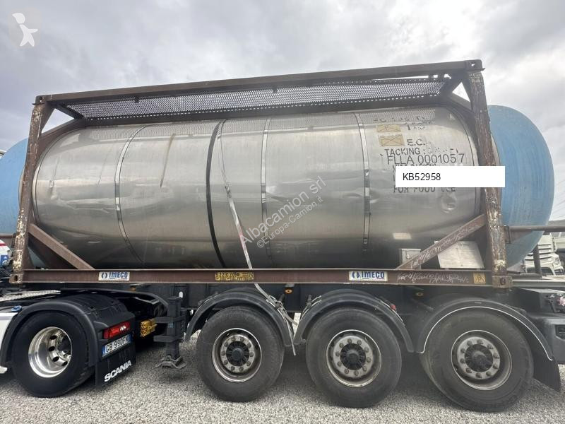Semi-remorque porte-conteneurs semi-trailer