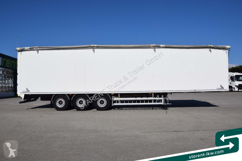 نصف مقطورة Stas 10mm 91m³ 2 x Liftachsen SAF...