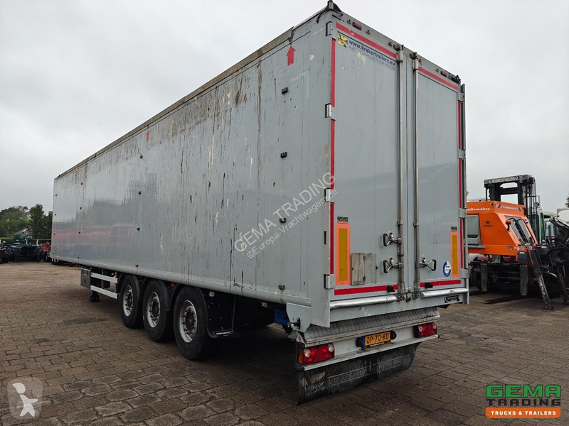Kraker trailers 92m³ Walking floor - Galvanized...