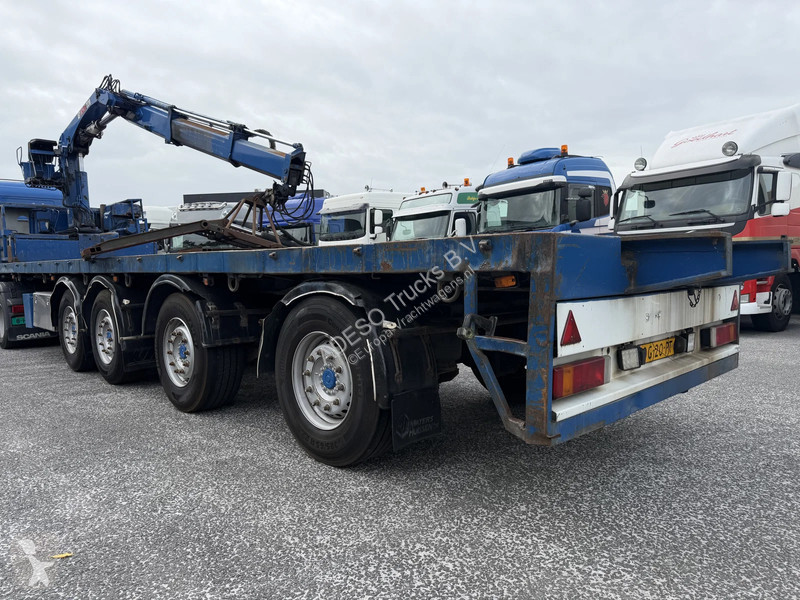 Sættevogn KWB P-504-STI-H Hiab220 kraan, SAF,...