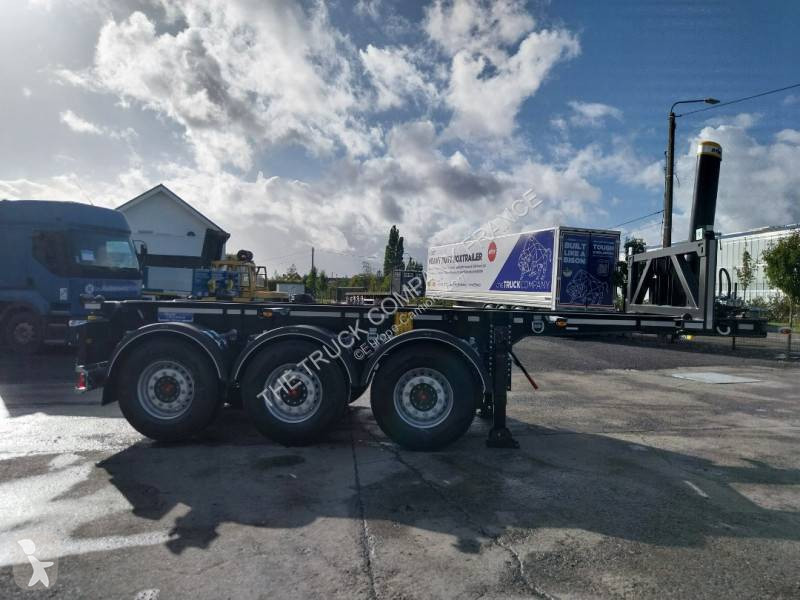 نصف مقطورة Hoet Trailer  HT SHF 20FT BASCULANT