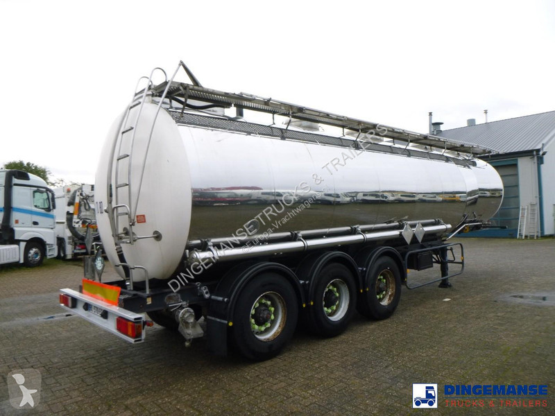 Oplegger Maisonneuve Chemical tank inox 34.6 m3...