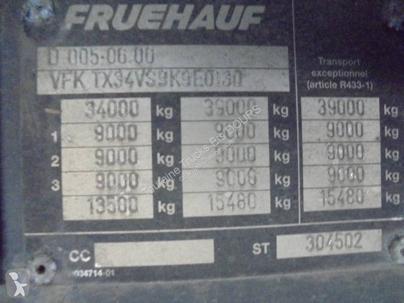 Félpótkocsi Fruehauf STANDARD