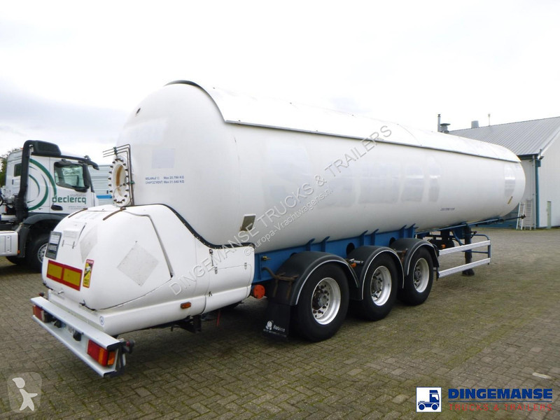 Oplegger Robine Gas tank steel 49.5 m3 / 1 comp...