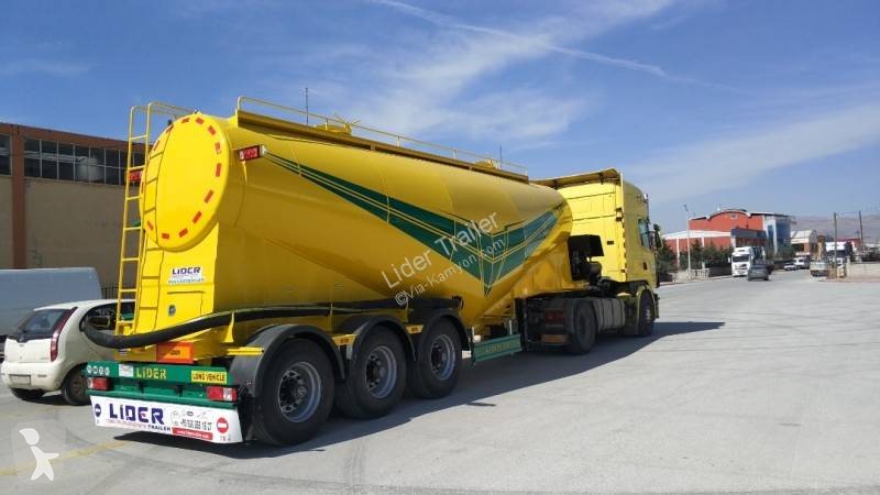 Semitrailer Lider Ciment remorque à essieu...