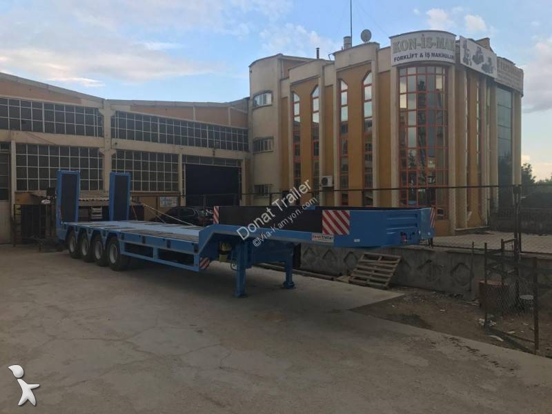 نصف مقطورة Donat 4 Axle Lowbed