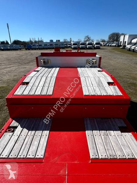 Semitrailer Kässbohrer SLS Porte-engin fixe