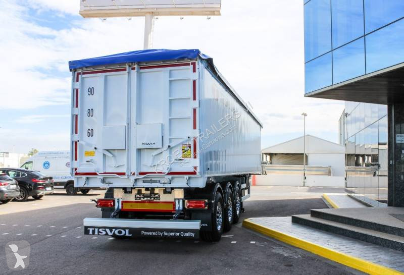 Semitrailer Tisvol céréalières  57m3