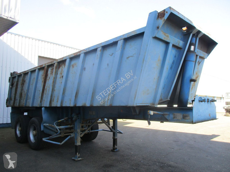 Oplegger Fruehauf 2 Axle , Steel Tipper , Drum...