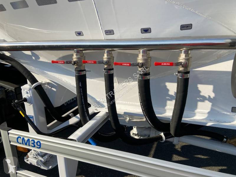Semitrailer Omeps 39m3 plate Dispo octobre 2022