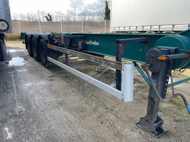 Location semi remorque Lecitrailer porte containers Surbaissé châssis